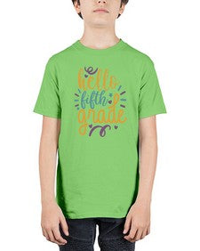 hello fifth grade 257# - fifth grade - Youth Tee Unisex