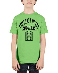 hello fifth grade 263# - fifth grade - Youth Tee Unisex