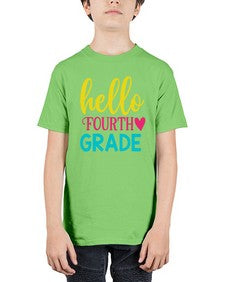 hello fourth grade 287# - fourth grade - Youth Tee Unisex