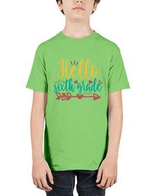 hello sixth grade 334# - sixth grade - Youth Tee Unisex