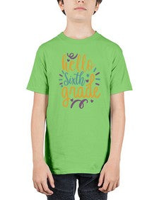 hello sixth grade 336# - sixth grade - Youth Tee Unisex