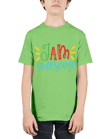 i am awesome Style 18# - autism - Youth Tee Unisex