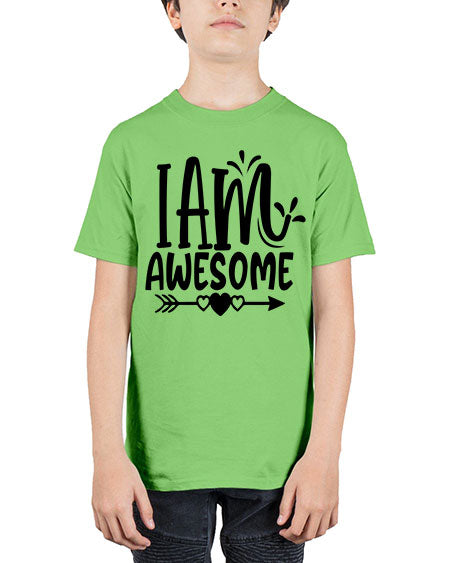 i am awesome Style 19# - autism - Youth Tee Unisex