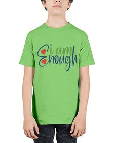 i am enough Style 104# - motivation - Youth Tee Unisex