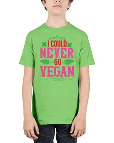 i could never go vegan 206# - vegan - Youth Tee Unisex