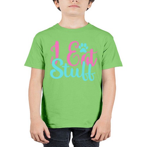 i eat stuff Style 82# - dogs - Youth Tee Unisex
