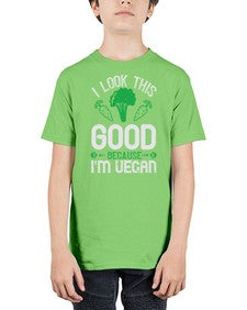 i look this good because im vegan 1131# - vegan - Youth Tee Unisex