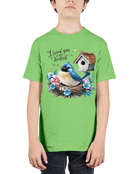 i loved you at your darkest 45# - birds - Youth Tee Unisex