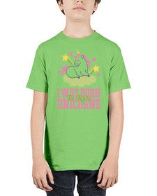 i was born to ride unicorns 199# - unicorn - Youth Tee Unisex