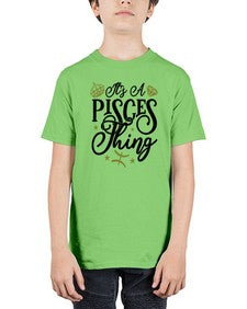 its a pisces thing 270# - pisces - Youth Tee Unisex