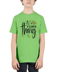 its a scorpio thing 262# - scorpio - Youth Tee Unisex