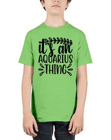 its an aquarius thing 275# - aquarius - Youth Tee Unisex