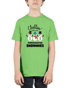 kindergarten snowmies 434# - kindergarten - Youth Tee Unisex