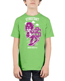 lets skate 724# - art pop art - Youth Tee Unisex