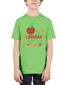 librarian best job ever 473# - librarian - Youth Tee Unisex