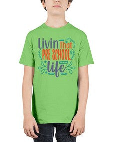 livin that pre school life 500# - prek headstart - Youth Tee Unisex