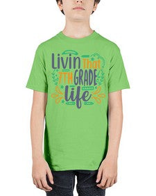 livin that seventh garde life 502# - seventh grade - Youth Tee Unisex