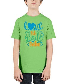 love my first grade tribe 519# - first grade - Youth Tee Unisex