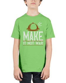 make it not war 323# - cooking - Youth Tee Unisex