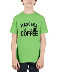 mascare and coffee 1373# - tea - Youth Tee Unisex