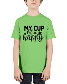 my cup of happy 1420# - tea - Youth Tee Unisex