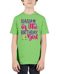 nana of the birthday girl 328# - unicorn - Youth Tee Unisex