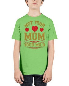 not your mom not your milk 361# - vegan - Youth Tee Unisex