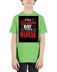 nurse with backround 1225# - nurse - Youth Tee Unisex