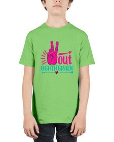 out eight grade 606# - eighth grade - Youth Tee Unisex