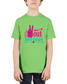 out first grade 607# - first grade - Youth Tee Unisex