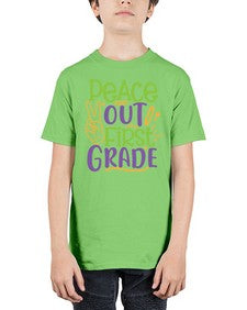 peace out first grade 624# - first grade - Youth Tee Unisex