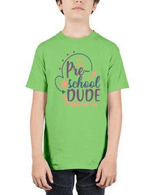 pre school dude 658# - prek headstart - Youth Tee Unisex