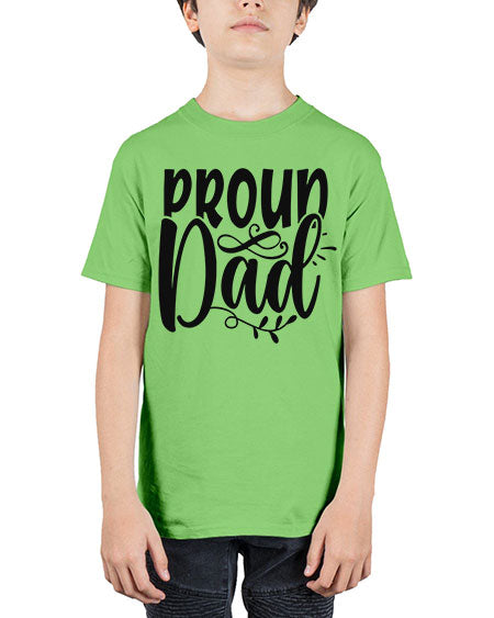 proud dad Style 37# - autism - Youth Tee Unisex