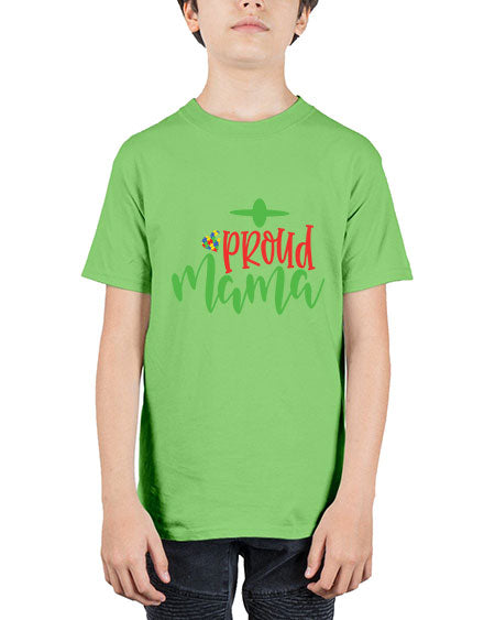 proud mama Style 38# - autism - Youth Tee Unisex