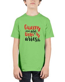 queens Are Born As Aries 384# - aries - Youth Tee Unisex