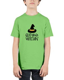 quit your witchin 30# - witch - Youth Tee Unisex