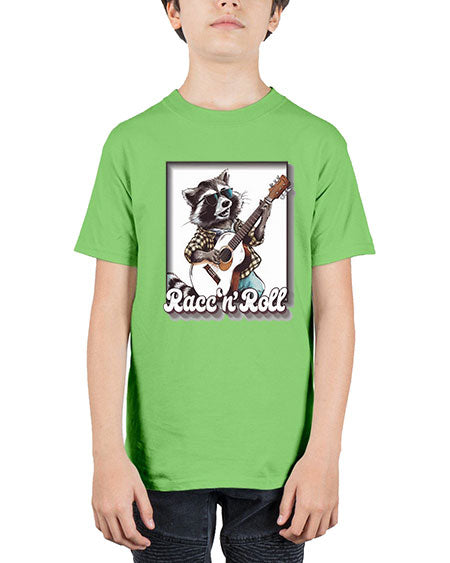 raccnroll 37# - raccoon - Youth Tee Unisex