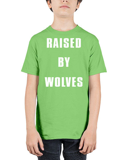 raised by wolves - wolf - Youth Tee Unisex