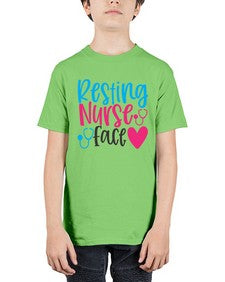resting nurse face Style 1354# - nurse - Youth Tee Unisex