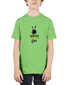 resting witch face 23# - witch - Youth Tee Unisex