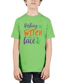 resting witch face 26# - witch - Youth Tee Unisex