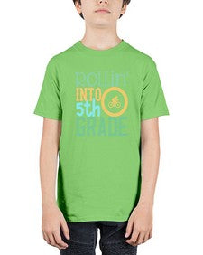 rollin into fifth grade 775# - fifth grade - Youth Tee Unisex