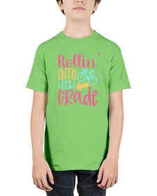 rollin into fourth grade 777# - fourth grade - Youth Tee Unisex