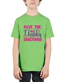 save the chubby unicorns 383# - unicorn - Youth Tee Unisex