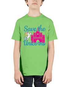 save the unicorns 389# - unicorn - Youth Tee Unisex