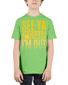 see ya second grade im out 843# - second grade - Youth Tee Unisex