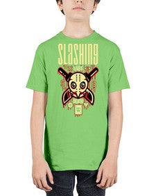 slashing party 1071# - art pop art - Youth Tee Unisex