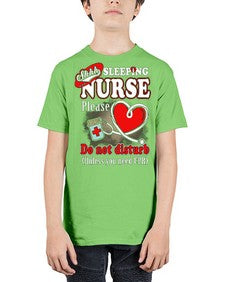 sleeping nurse 1402# - nurse - Youth Tee Unisex