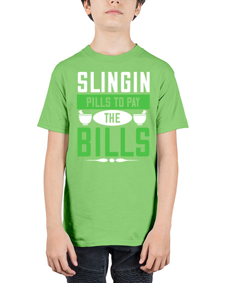 slingin pills to pay the bills 1403# - pharmacist - Youth Tee Unisex