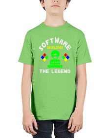 software developer the legend 16# - computer - Youth Tee Unisex